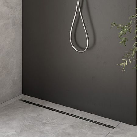 Oltens Langan Slim odpływ prysznicowy liniowy 70 cm chrom/stal nierdzewna 30010100