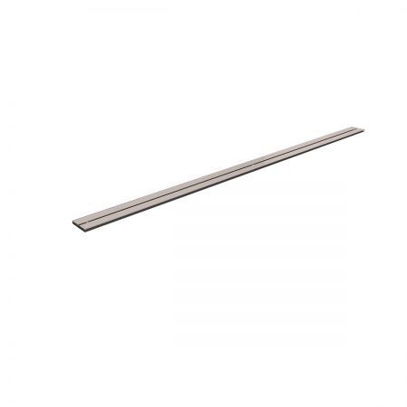 Oltens Langan Slim 60 kryt lineárního odtoku, lesklý nikl/kartáčovaný nikl 30019910
