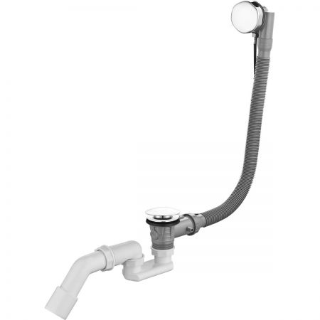 Oltens Oster automatic bath siphon with a knob chrome 03001100