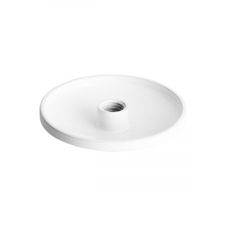 Oltens overflow cover for free-standing bathtub, white 09004000