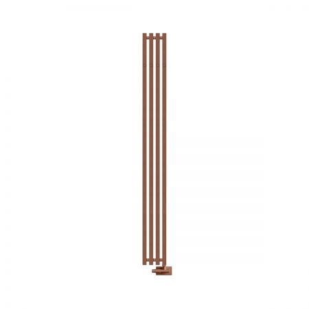 Oltens Stang (S) Badheizkörper 180x18 cm, gebürstetes Kupfer 55025610