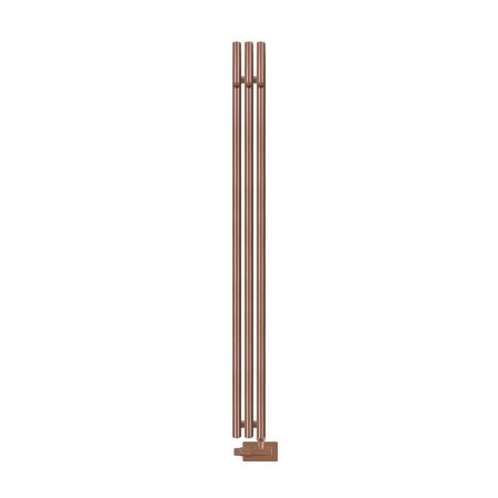 Oltens Stang bathroom radiator 180x15cm, brushed copper 55011610