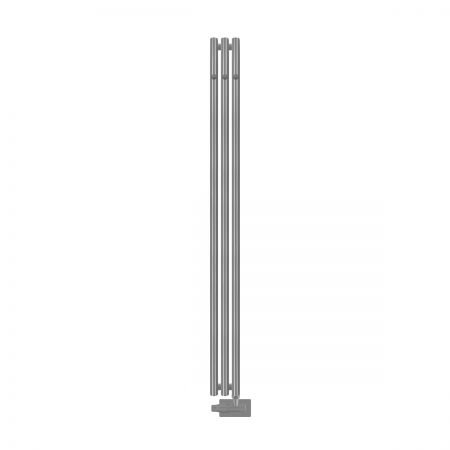 Oltens Stang koupelnový radiátor 180x15cm, nickel 55011910