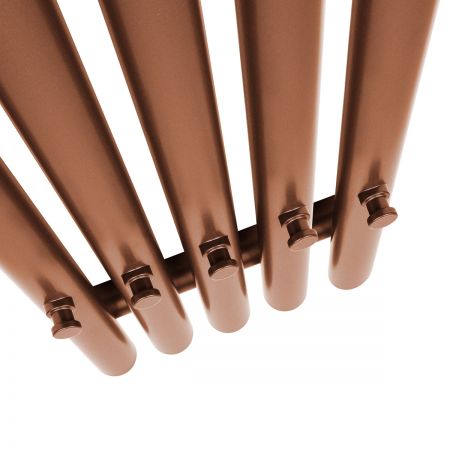 Oltens Stang bathroom radiator 180x26cm, brushed copper 55017610