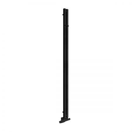 Oltens Stang (S) bathroom radiator 180x8cm, black matte 55023300