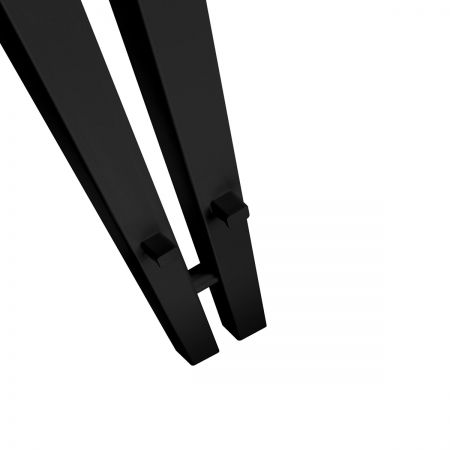 Oltens Stang (S) bathroom radiator 180x8cm, black matte 55023300