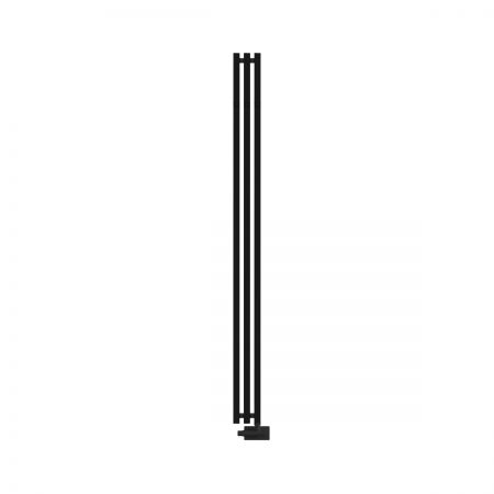 Oltens Stang (S) koupelnový radiátor 180x13cm, matná černá 55024300