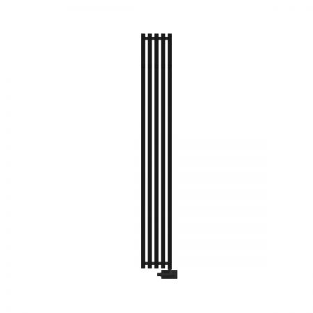 Oltens Stang (S) koupelnový radiátor 180x23 cm, matná černá 55026300