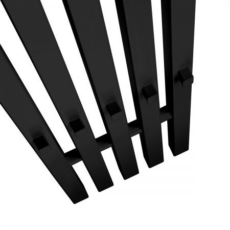 Oltens Stang (S) koupelnový radiátor 180x23 cm, matná černá 55026300