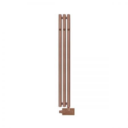 Oltens Stang Badheizkörper 120x15 cm, gebürstetes Kupfer 55031610