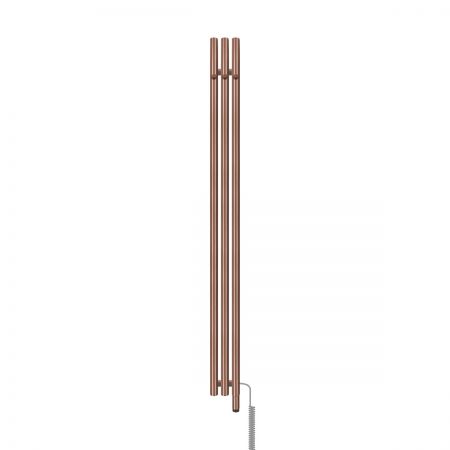 Oltens Stang (e) bathroom radiator 180x15cm, electric, brushed copper 55111610