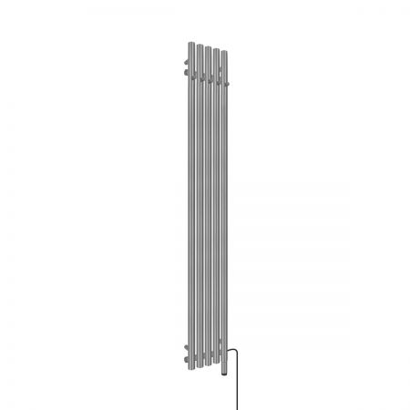Oltens Stang (e) grzejnik elektryczny 180x26 cm nikiel 55117910