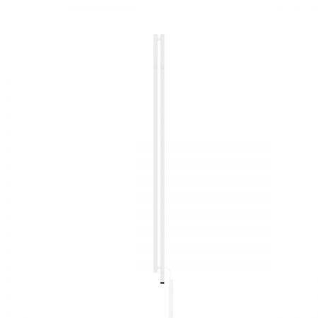 Oltens Stang S (e) koupelnový radiátor 180x8 cm, elektrické, bílý 55123000