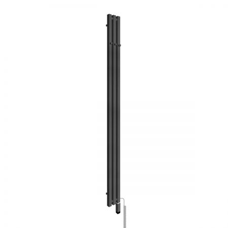 Oltens Stang S (e) koupelnový radiátor 180x13 cm, elektrické, grafit 55124400