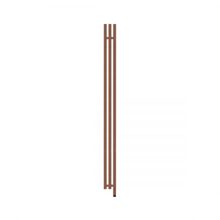 Oltens Stang S (e) koupelnový radiátor 180x13 cm, elektrické, měď kartáčovaná 55124610