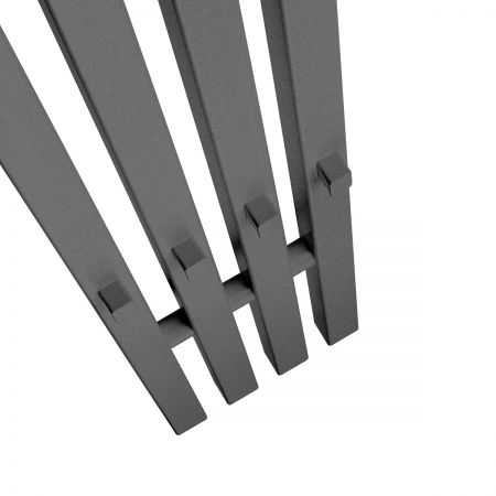 Oltens Stang S (e) koupelnový radiátor 180x18 cm, elektrické, grafit 55125400