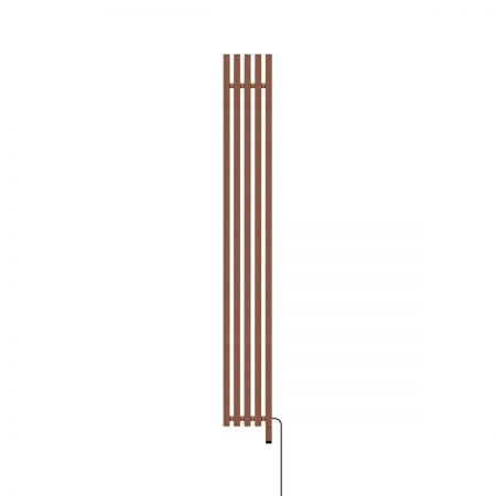 Oltens Stang S (e) grzejnik elektryczny 180x23 cm miedź szczotkowana 55126610
