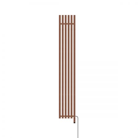 Oltens Stang S (e) grzejnik elektryczny 180x28 cm miedź szczotkowana 55127610