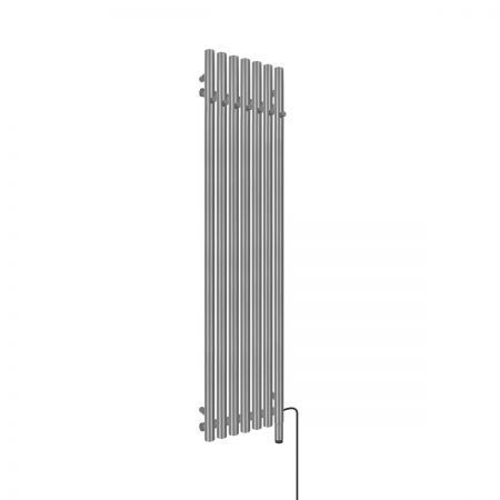 Oltens Stang (e) bathroom radiator 150x37 cm, electric, nickel 55128910