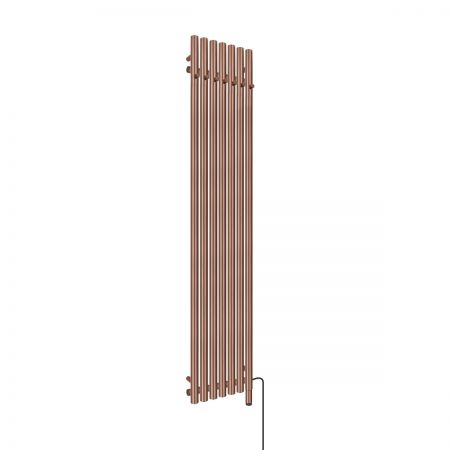 Oltens Stang (e) koupelnový radiátor 180x37 cm elektrický, měď kartáčovaná 55129610