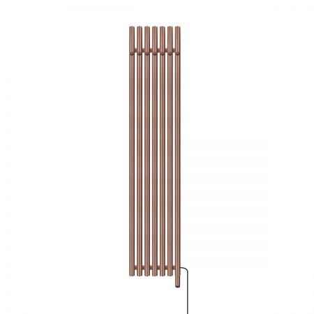 Oltens Stang (e) koupelnový radiátor 180x37 cm elektrický, měď kartáčovaná 55129610