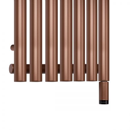 Oltens Stang (e) koupelnový radiátor 180x37 cm elektrický, měď kartáčovaná 55129610