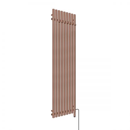 Oltens Stang (e) koupelnový radiátor 180x48 cm elektrický, měď kartáčovaná 55130610