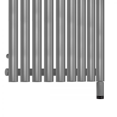 Oltens Stang (e) grzejnik elektryczny 180x48 cm nikiel 55130910