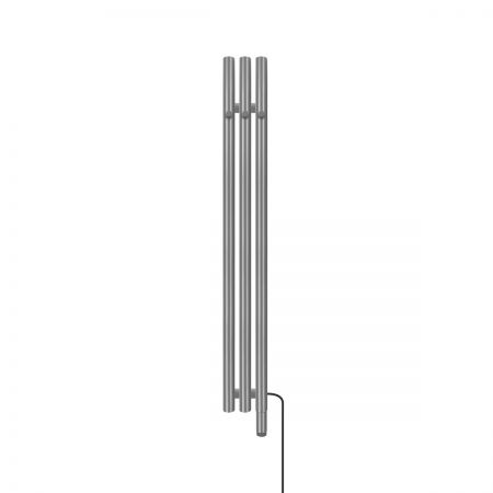 Oltens Stang (e) bathroom radiator 120x15 cm, electric, nickel 55131910