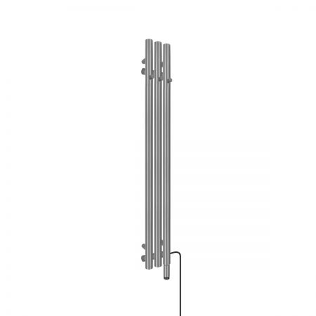 Oltens Stang (e) bathroom radiator 120x15 cm, electric, nickel 55131910