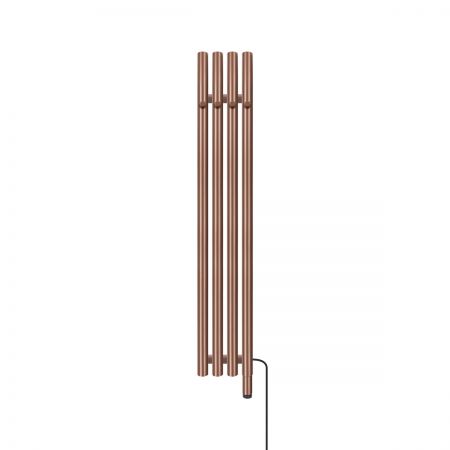 Oltens Stang (e) bathroom radiator 120x20,5 cm, electric, brushed copper 55132610
