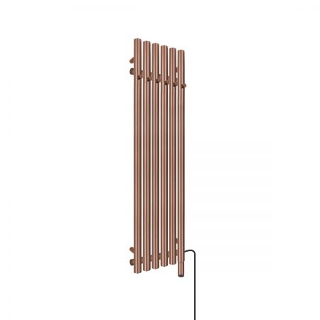 Oltens Stang (e) bathroom radiator 120x31,5 cm, electric, brushed copper 55134610