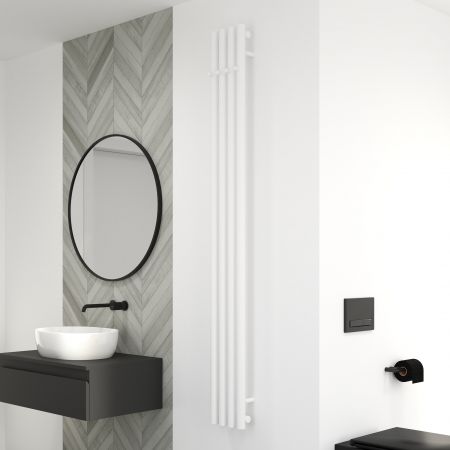 Oltens Stang koupelnový radiátor 180x20,5cm bílá 55012000