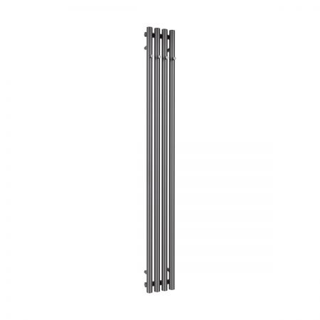 Oltens Stang bathroom radiator 180x20.5cm, graphite 55012400