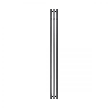 Oltens Stang bathroom radiator 180x15cm, graphite 55011400