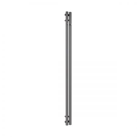 Oltens Stang bathroom radiator 180x9.5cm, graphite 55010400