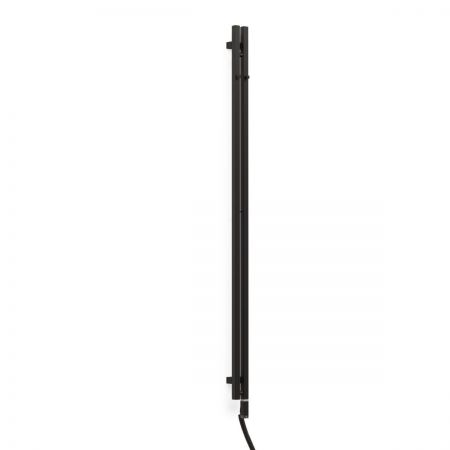 Oltens Stang S (e) koupelnový radiátor 180x8 cm, elektrické, matná černá 55123300