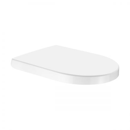 Oltens Hamnes Kort WC prkénko, tvrdé, s pomalým sklápěním, bílá 45113000