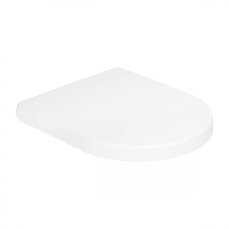 Zestaw Oltens Hamnes Kort miska WC wisząca PureRim z deską wolnoopadającą biały 42034000