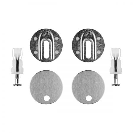 Oltens hinges for a slow-closing toilet seat 49401100