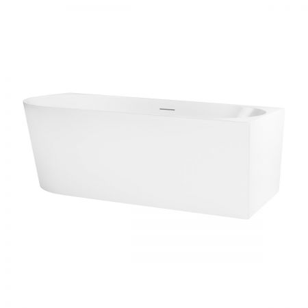 Oltens Delva free-standing corner bathtub 170x80 cm, right, white 11001000