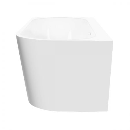 Oltens Hulda corner bathtub 180x80 cm left acrylic white gloss 11005000
