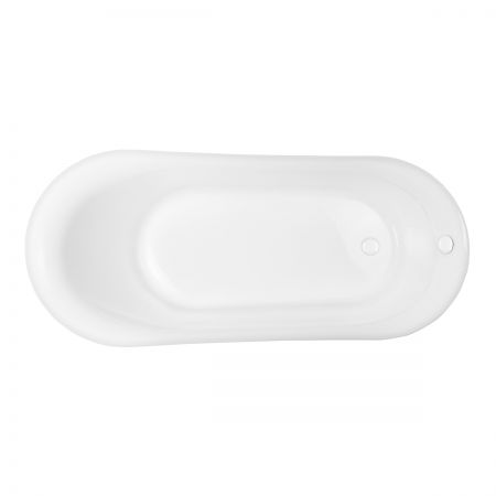 Oltens Gocta freistehende Wanne 170x78 cm oval Acryl weiß 12003000