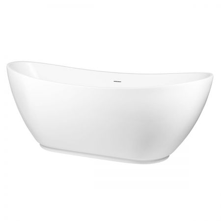 Oltens Folda free-standing bath 170x72 cm oval Acryl white 12010000