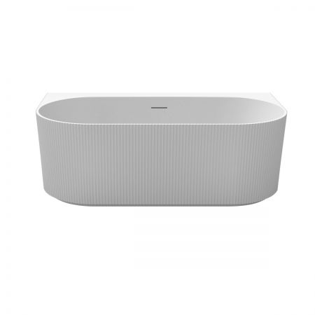 Oltens Hamnes vana ke stěně 170x80 cm, bílá 12026000