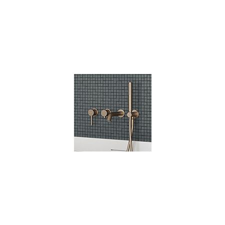 Oltens Molle concealed 4-hole bathtub and shower mixer brushed copper 34105610
