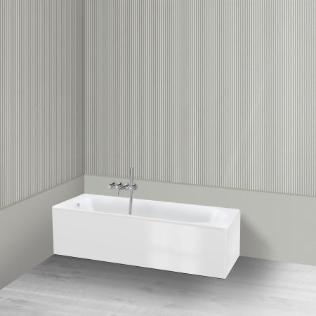 Oltens BordMag bath panel set, 170 x 75 cm, white, 19015000