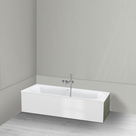 Oltens BordMag Badewannenverkleidungsset 180 x 80 cm, weiß, 19016000