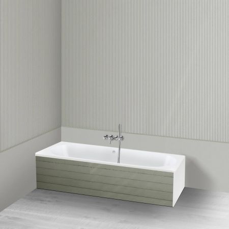 Oltens BordMag Badewannenverkleidungsset 180 x 80 cm, weiß, 19016000