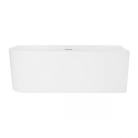 Oltens Delva wanna wolnostojąca narożna 170x80 cm prawa biała 11001000